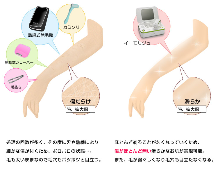 イラスト比較