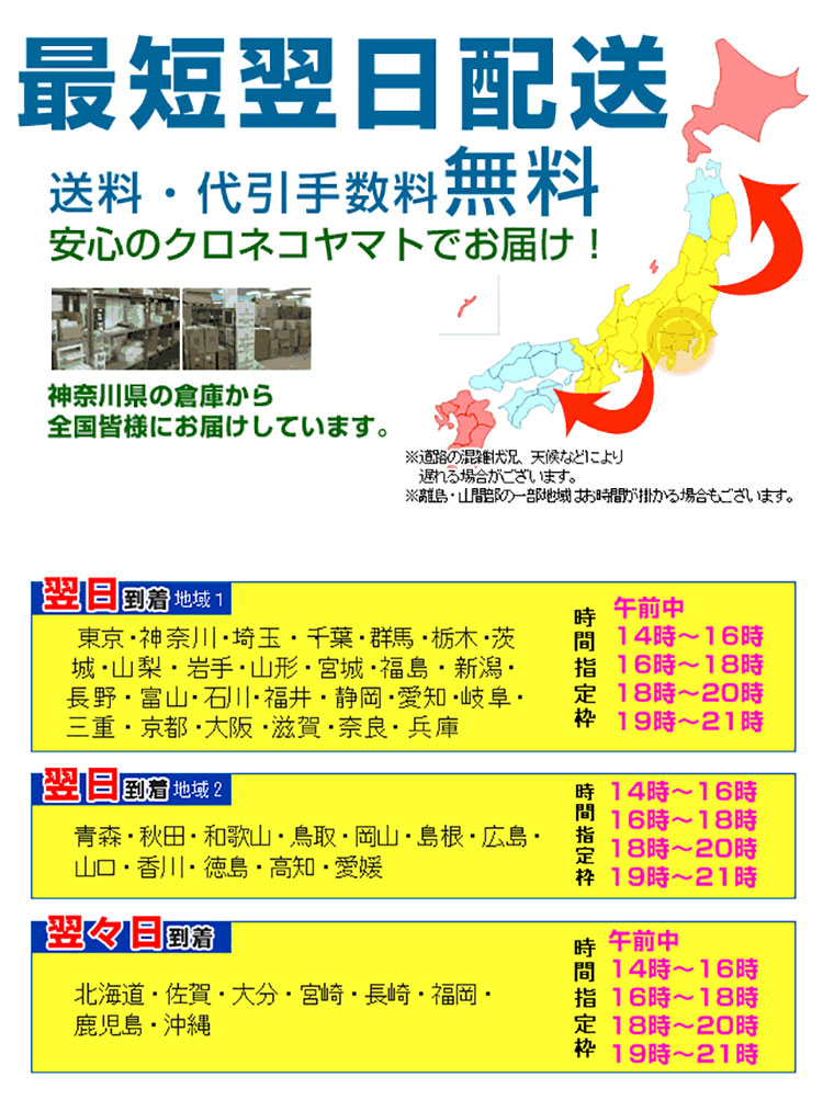 ヤマト運輸の配送マップ