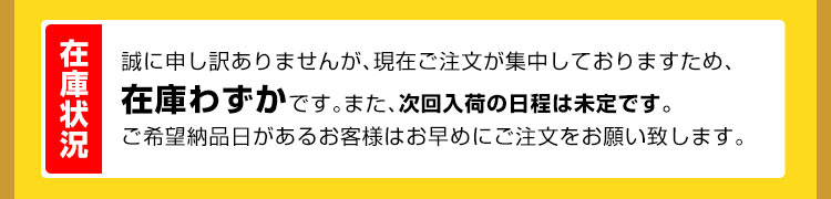 パーフェクト4000の在庫状況
